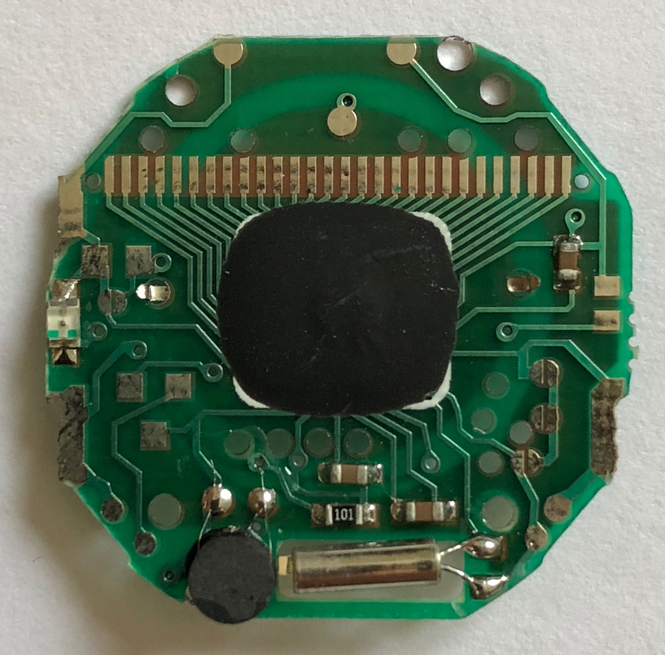 Fake Casio F91-W circuit board